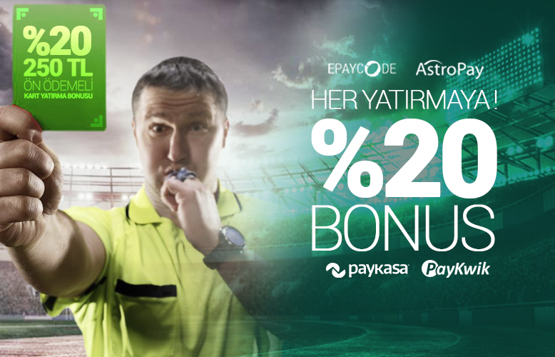 Forvetbet Para Yatırma bonusu